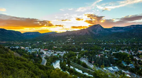 Durango and the surrounding Southwest Colorado landscape